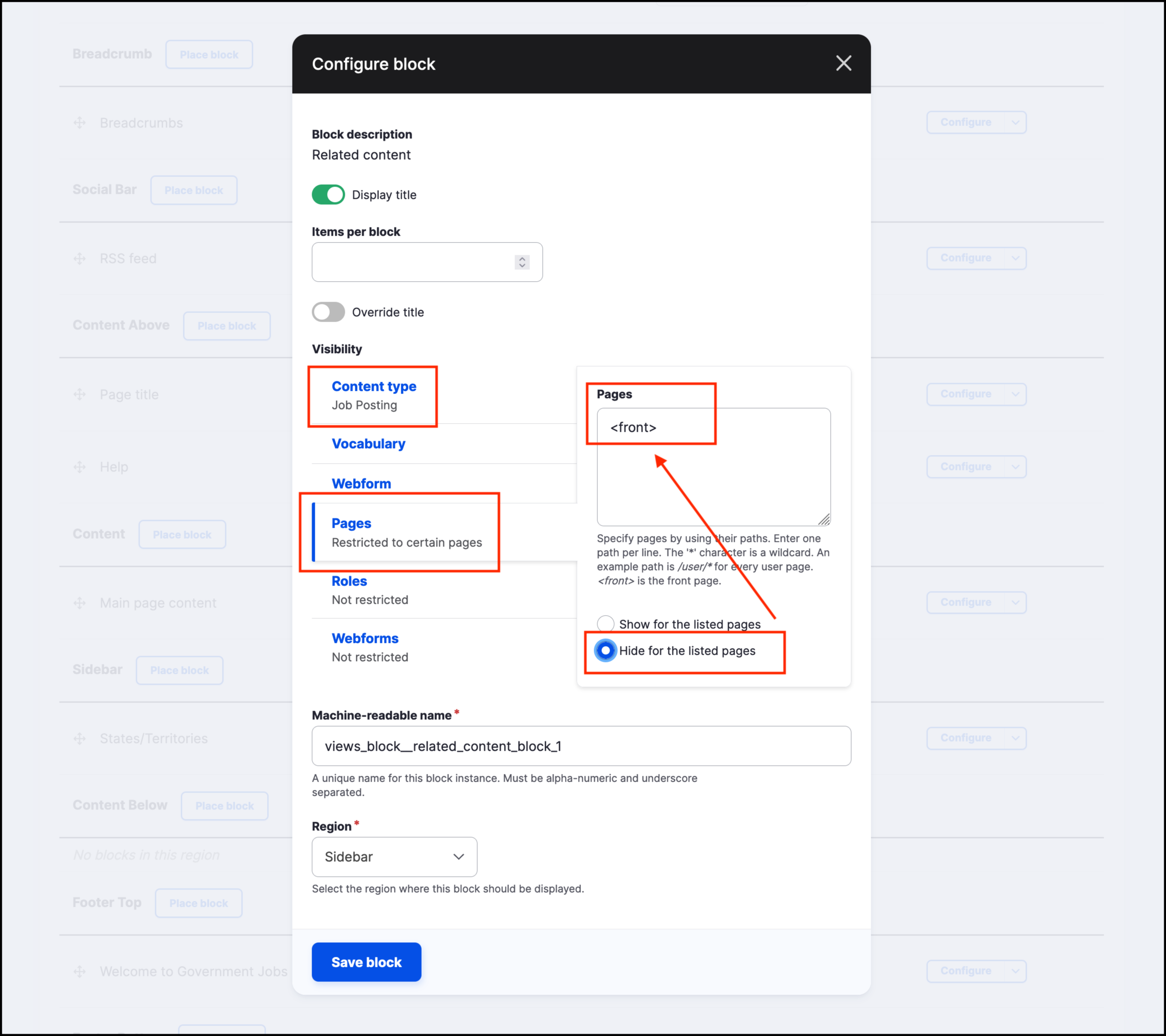 Image of Related content View