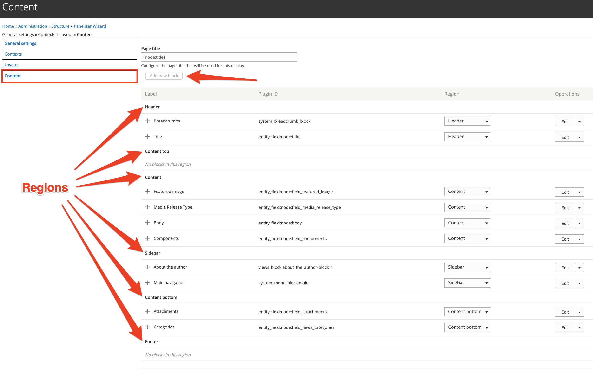 Image of Content page Regions