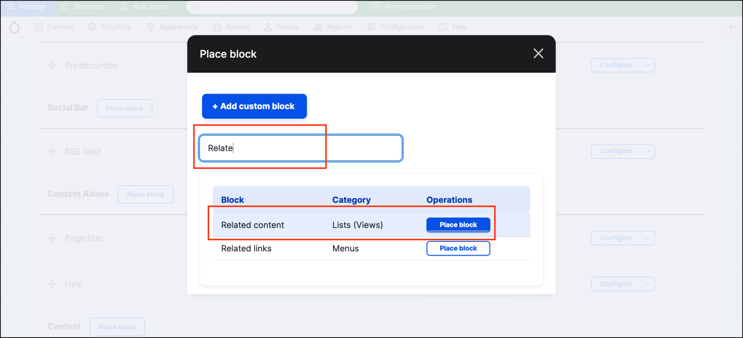 Image of Related content View